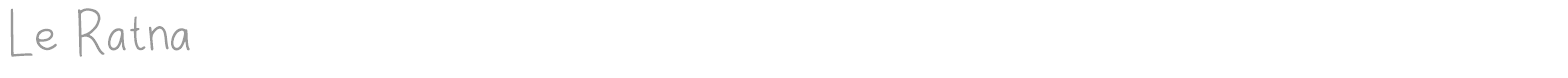 Le Ratna font preview